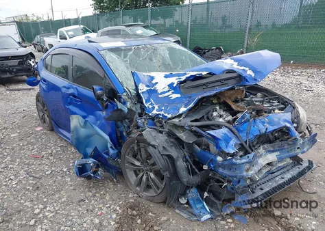 2017 Subaru Wrx Limited z USA, uszkodzony, nr VIN JF1VA1L66H9808228